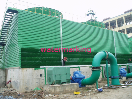 Tour industrielle de refroidissement par l'eau de place d'utilisation avec le rendement élevé