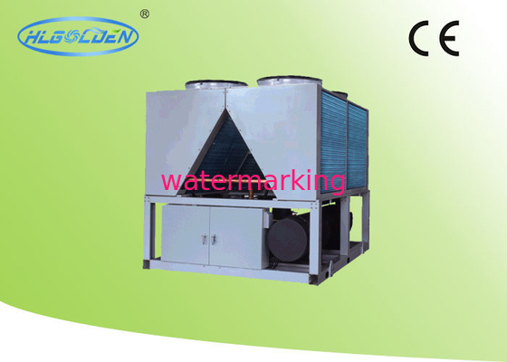 refroidisseur d'eau 100RT refroidi par air résidentiel avec le double compresseur de vis