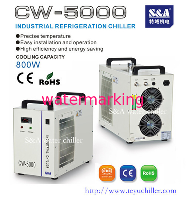Refroidisseurs d'eau refroidis par air CW-5000 Chine