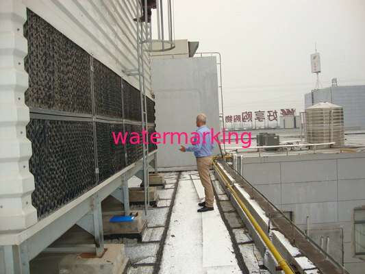 Anti auvent d'admission de PVC de corrosion pour la tour de refroidissement, auvent d'entrée d'air