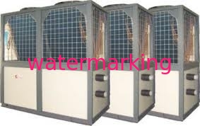 L'air modulaire de protection de surchauffe d'écoulement d'eau de R22/R407c a refroidi le refroidisseur d'eau 70kW, 80kW