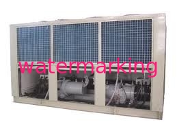 100kw à faible bruit à la capacité 1500kw de refroidissement imperméabilisent les refroidisseurs d'eau refroidis par air