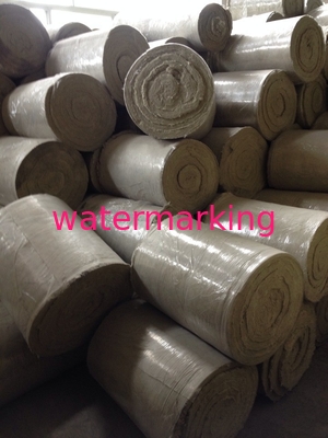 Couverture isolante protégée de la poussière de Rockwool pour le contrôle de température de processus