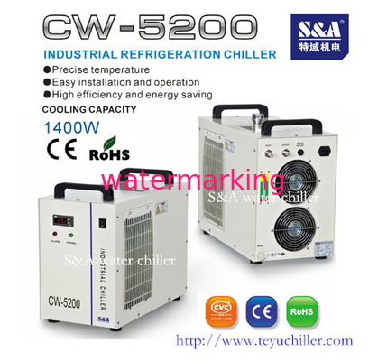 Refroidisseur d'eau CW-5200 industriel pour la machine de gravure de CNC/Laser